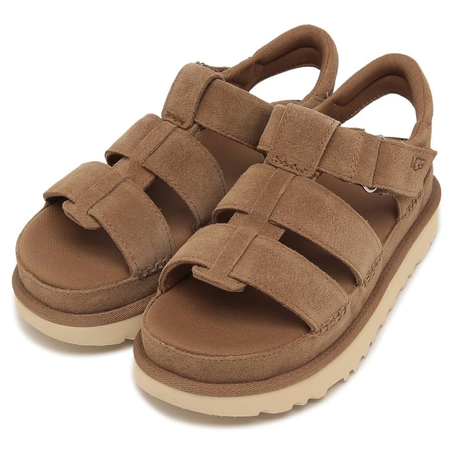 UGG ゴールデンスター 24.5 UGG アグ サンダル スライドサンダル ゴールデンスター ハイ